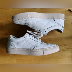 Common Projects 3993 “Resort” low top white with nude sole